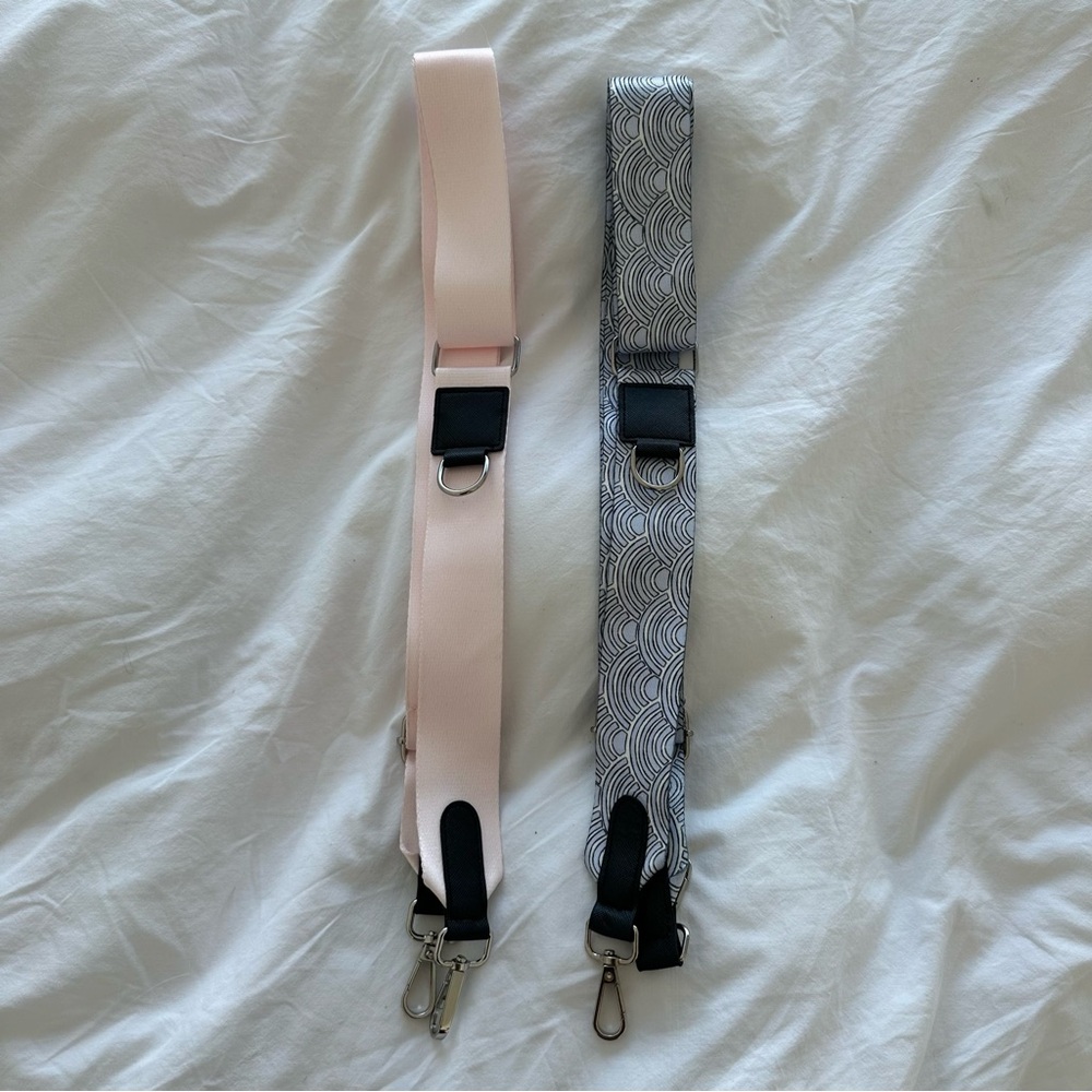 Cocopup Bag Strap Mikonos & Light Pink
